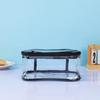 Large Capacity Waterproof PVC Transparent Makeup & Toiletry Bag with Zipper