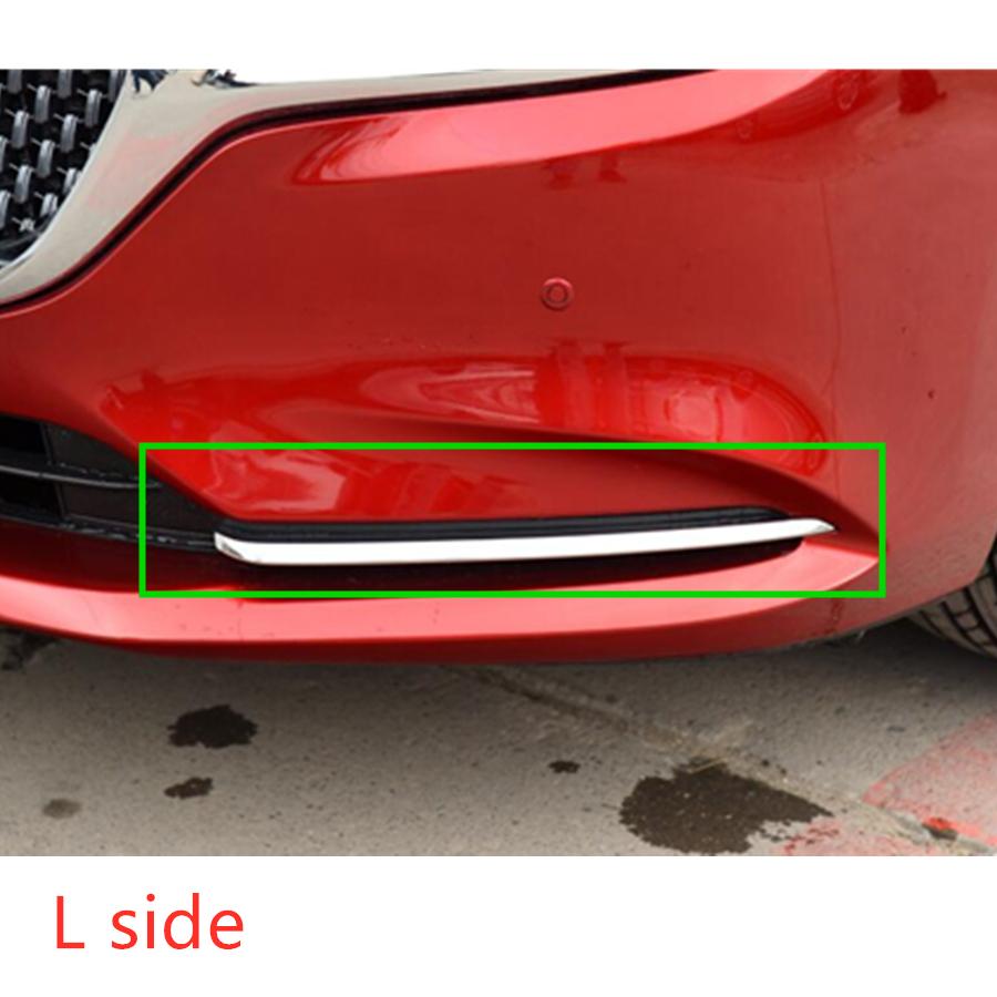 Car body parts bumper grille bracket with silver trim chrome for Mazda 6 2019-2024 GL 50-101 50-102