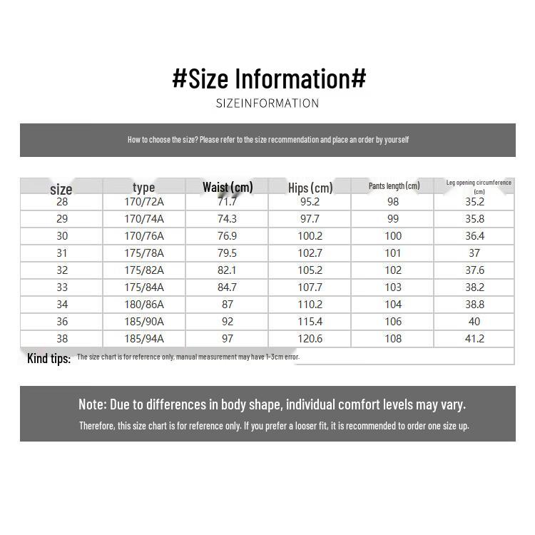 Zengzhi Men's Slim-Fit Straight Washed Jeans