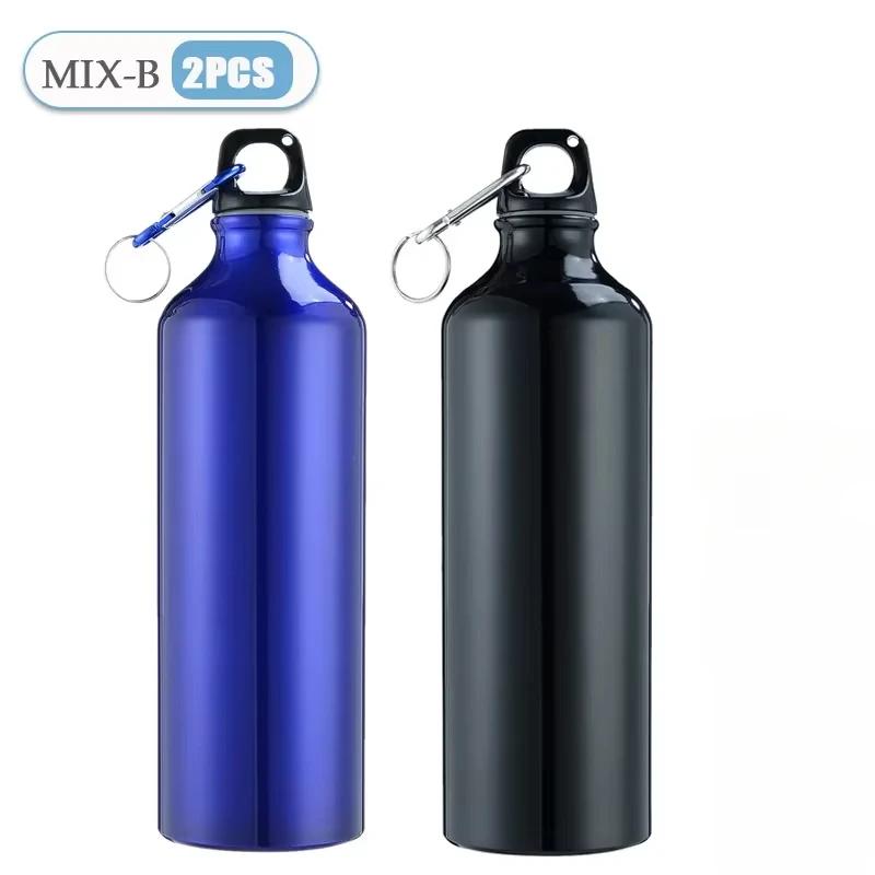 500/750mL Alüminyum Dış Mekan Bisiklet Spor Su Şişesi İçme Kettle'ı İçme Bardağı Sızdırmaz Su Sürahisi Seyahat Koşu Kamp için