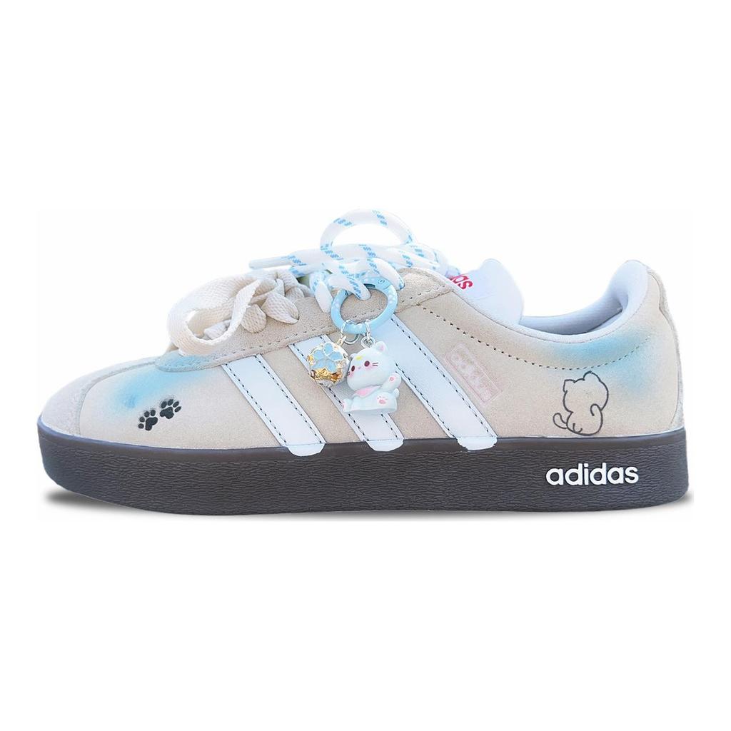 adidas Slip Resistant Abrasion Resistant Slip Resistant Abrasion Resistant Low Top Skateboard Shoes Unisex HQ1802(Team1248- )