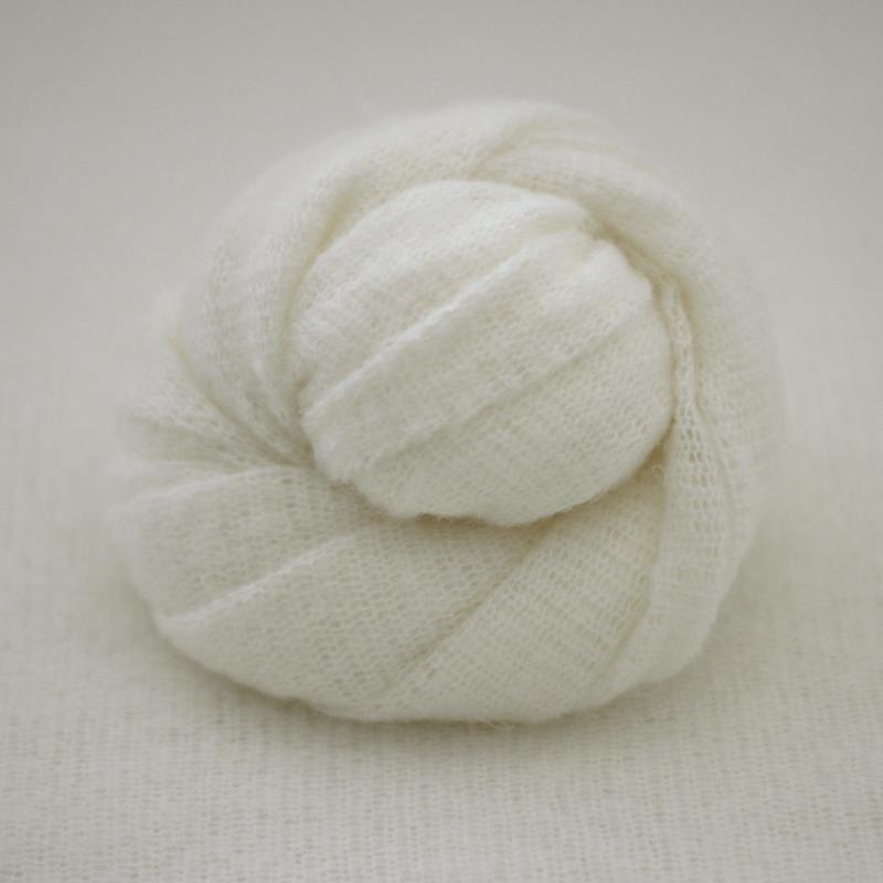 Newborn Photography Clothing Baby Wrap Cloth Set Mohair Knitted Scarf Infant Photo Shooting Outfit Growth Souvenir Gift Props