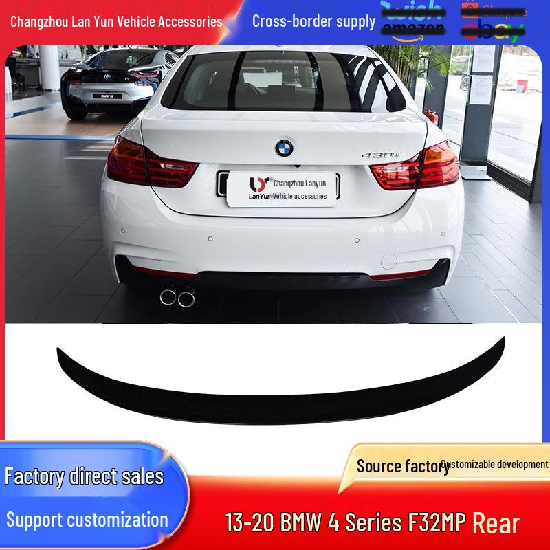 Gloss Black Rear Spoiler for BMW 4 Series F32 (2013-2020)