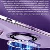 Luxury Plating Magnet Cover For Magsafe Case Iphone 16 15 14 Plus 17 Air 11 12 13 11 Pro Max Apple Logo Magnifier Camera Protect