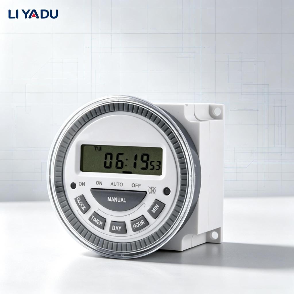 TM619 Digital Timer 7 Days Weekly Programmable Lighting Switch 12V 24V 110V 220V CN304 LCD 16 ON/OFF Time Relay 1NO 1NC3