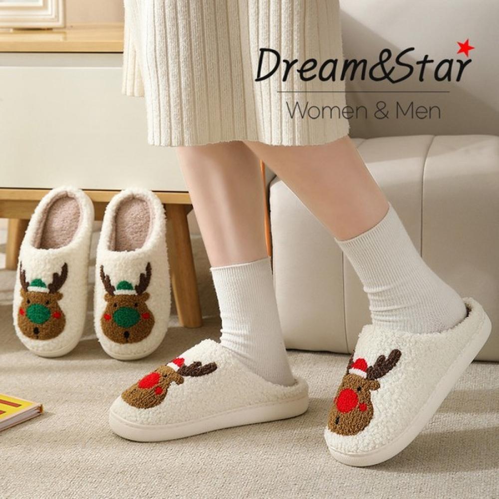 

Dream And Star Women Slippers Rudolf Women Slippers Red nose/225~230