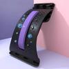 Back Stretcher Extender Relaxation Waist Traction for Home Living Room Black Violet