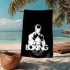 Ultra Soft Beach Towel with boxing Theme,Ideal for Pool,Camping, Diving,Perfect Travel Essential, Vibrant Beach Towel.