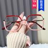 Anti-Blue Square Myopia Glasses Frame Women'S Large Frame Flat Glasses Can Be Matched With The Same Degree Of Plain Face Tide
