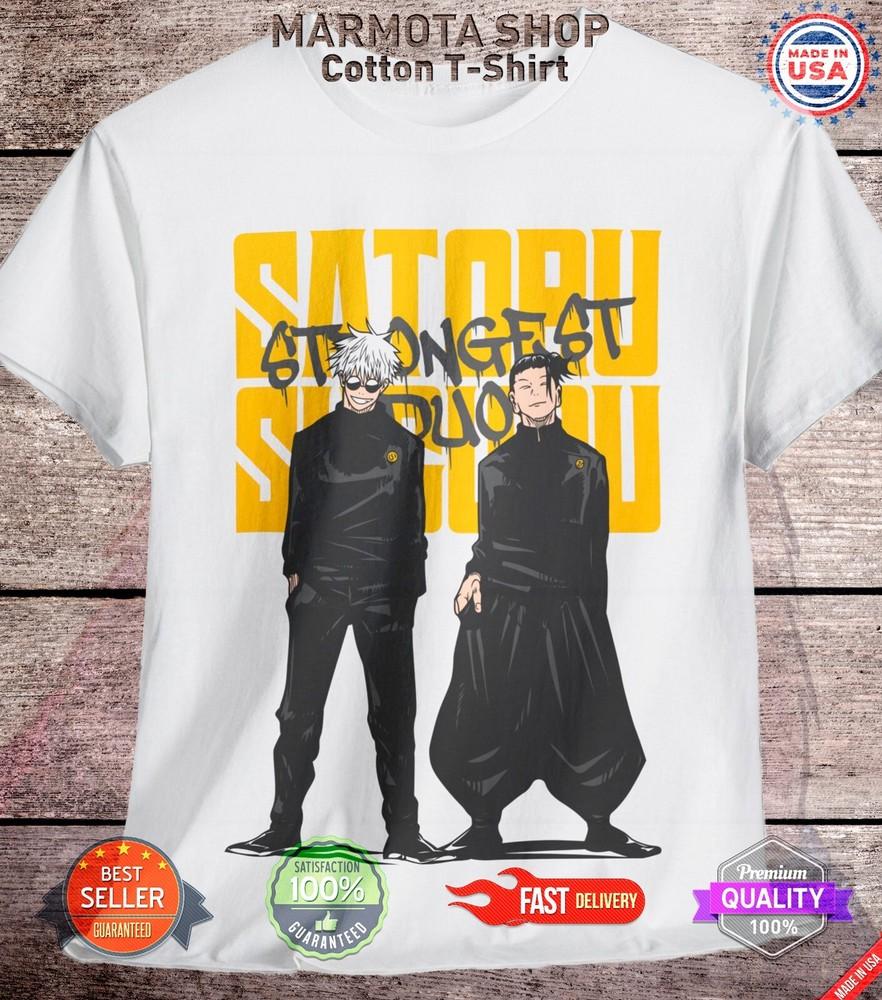 

Gojo Jujutsu Kaisen T-Shirt Suguru Satoru Geto Anime Japanese Tee Shirt JJK 4XL