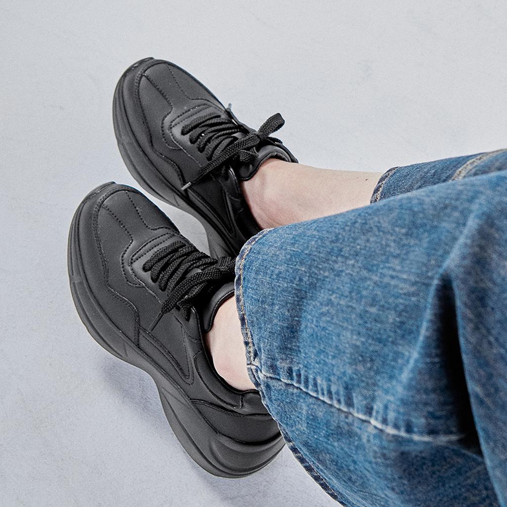 [HEELTOP] HT4693-BK Couple Ugly Shoes Adiugo 10cm Black, HT4693-BK, 7000032439, Popular Korean Shoes