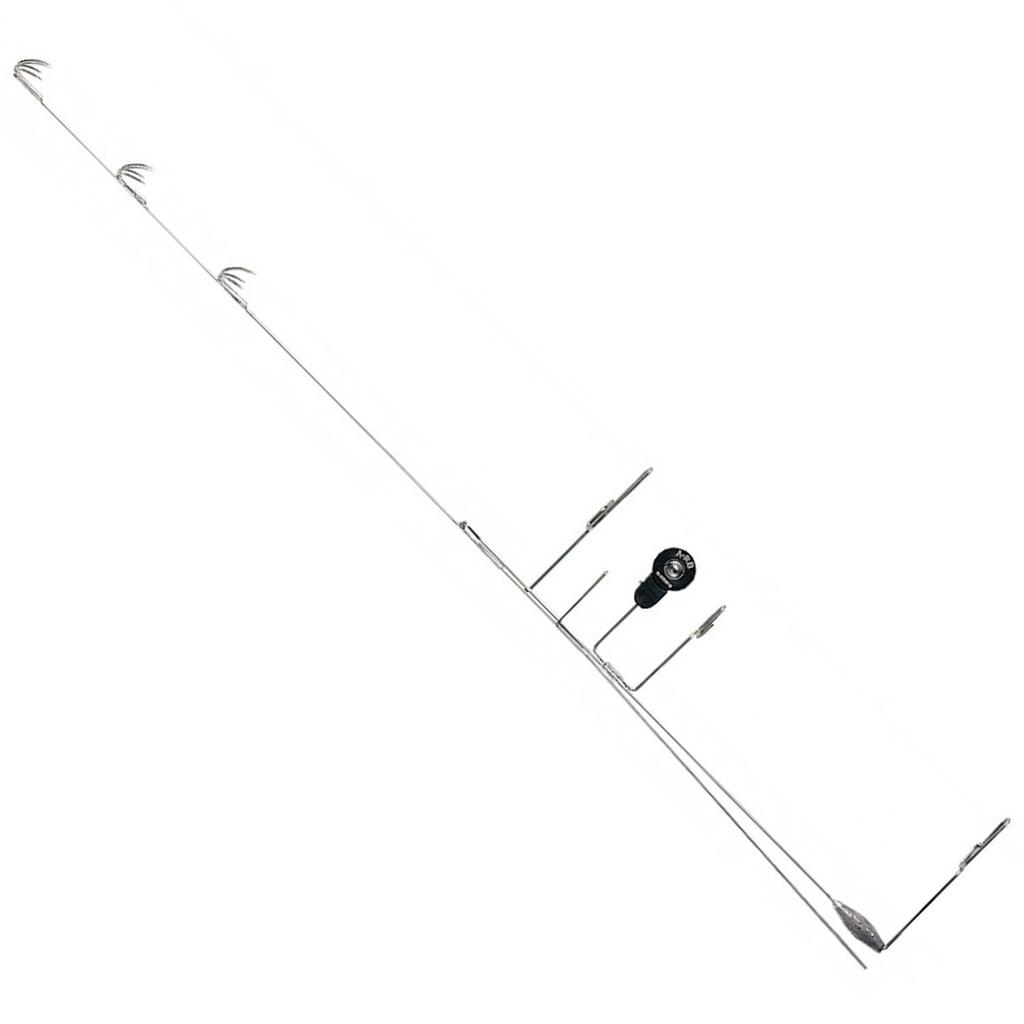 Shimano Rod Case for Line Roller Yaen Large A-RB (Flip-Up Type) YA-111G Silver,