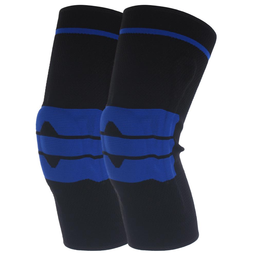 Breathable Silicone Knee Pad with Anti-Slip Patella Support for Sports