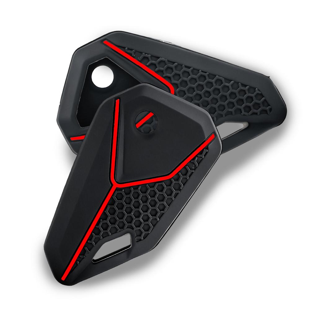 New Style silicone Modified remote key cover case holder keychain for Yamaha Suzuki Kawasaki Agusta Honda Motorcycle Accessories