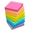 POPSFL Sticky 50 X 50 75 Sheets X 8 8 Neon Notebook Sticky Memo Pads Notes, Mm, Packs, Colors, Colors, Notes,