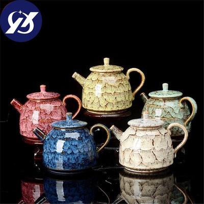 300 ml Keramik-Teekanne mit Ofenwechsel, tragbarer Haushalts-Kung-Fu-Wasserkocher, Teeservice, kreative Teekanne aus Porzellan, traditionelles chinesisches Teegeschirr
