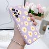 Corrugated Daisy Case For Samsung Galaxy A73 A53 A33 A23 A13  A72 A52 A52S A32 A22 A12  A71 A51 A31 A21S 4G 5G Cover