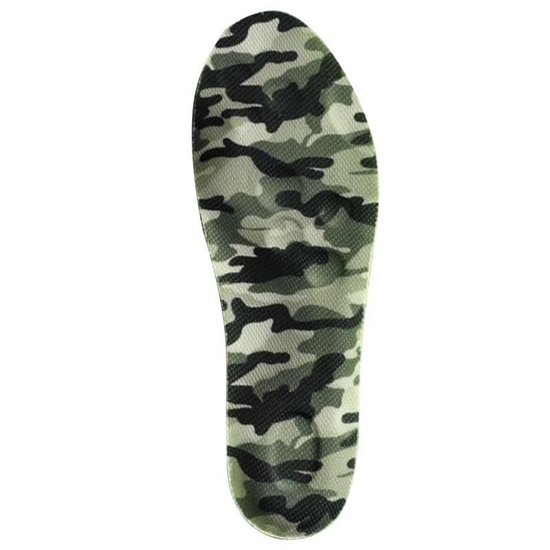 Comfortable Military Shock-Absorbing Insoles: Long-Lasting Support, Odor Resistant, Breathable, Massage Effect for Tired Feet