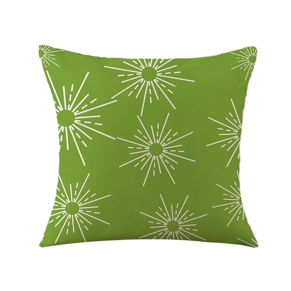 European Station Pillow Wabi-sabi Style Bohemian Print Pillow Case Bedside Sofa Linen Pillow Case