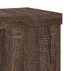 Pflanzenständer 2 Stück Braun Eichenoptik 10 x 10 x 18 cm Holzwerkstoff