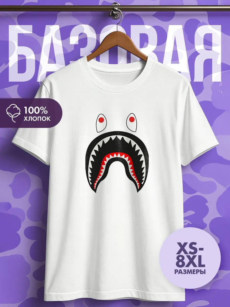 Оверсайз футболка в готическом стиле аниме 2XL