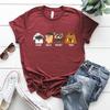 Retro Lylla Teefs Floor Rocket Graphic Tee James Gunn Superhero Movie GOTG 3 Tee Raccoon Rocket and Friends Tshirt Casual Tops