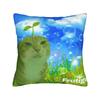 Electronic YK Frutiger Aero Square Pillow Case  Cushion Covers Awesome Zipper Decorative Pillowcase for Sofa cm