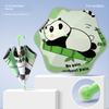 Children's Umbrella with Rounded Corners, Lightweight, Reflective, Cartoon Design, Suitable for Boys and Girls, Primary School Students, Dual-Use for
