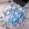 20/52Pcs Artificial Flowers Silk Fake Flowers for Home Decor DIY Craft Gifts Accessories Bride Wedding Decor Photography Props
