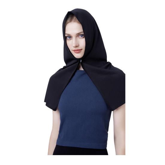 Cooling Hooded Headscarf Button Closure UV Protection Towel Quick Dry Portable Design Unisex Gym Towel