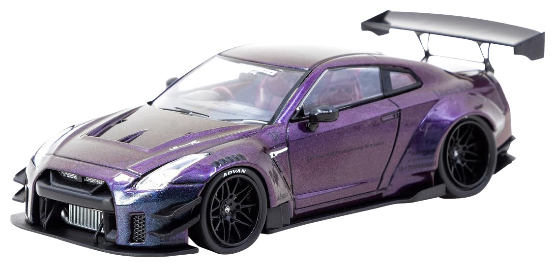 

Speedmaster Japan TARMACWORKS NISSAN R35 type 2 Midnight purple Finished Product 1/64 LB-WORKS GT-R T43-019-MP