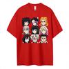 Unisex Demon Slayer Anime T Shirt Men Women Cotton Short Sleeve Tee 2026 Summer Casual Tops Oversized Streetwear Graphic Tees