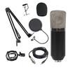 BM800 Condenser Microphone Set: Large Diaphragm, Streaming Stand, and Recording Equipment