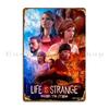 Life Is Strange Before The Storm Poster Cinematografico Targhetta Metallica Crea Decorazione da Bar Decorazione Murale Crea Poster in Latta