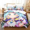 3D Printed Sora Harewataru Glitter Force PreCure Bedding Set for Boys Girls Duvet Cover Twin Queen King Full Single Double Sizes