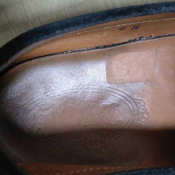 TOD'S Size 6.5 24.5 Suede Leather Coin Loafers Moccasins Slip On Vintage Vibram Sole Black(USED)