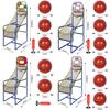 Children Portable Basketball Arcade Game With Inflatable Balls For Indoor Outdoor Play