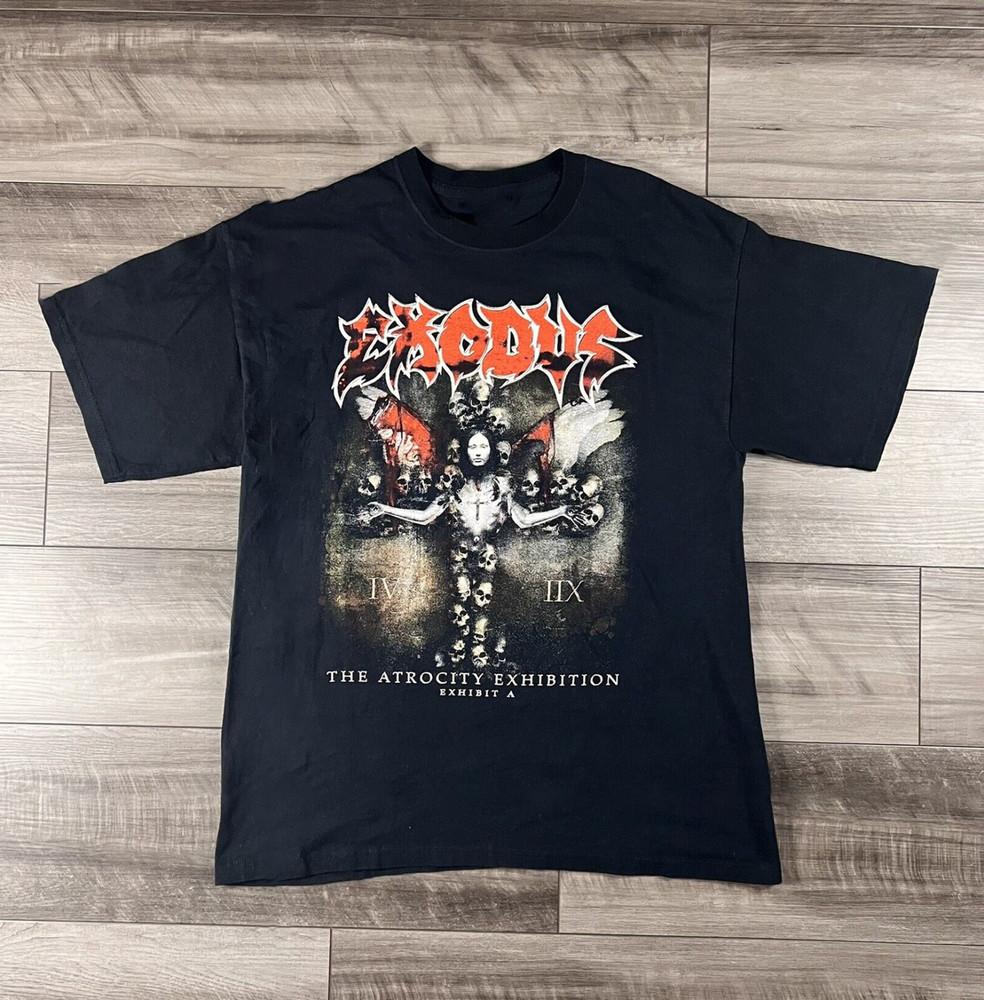 Exodus Band The Atrocity Exhibition Black Unisex T-Shirt All Size Unisex T-Shirt XXL