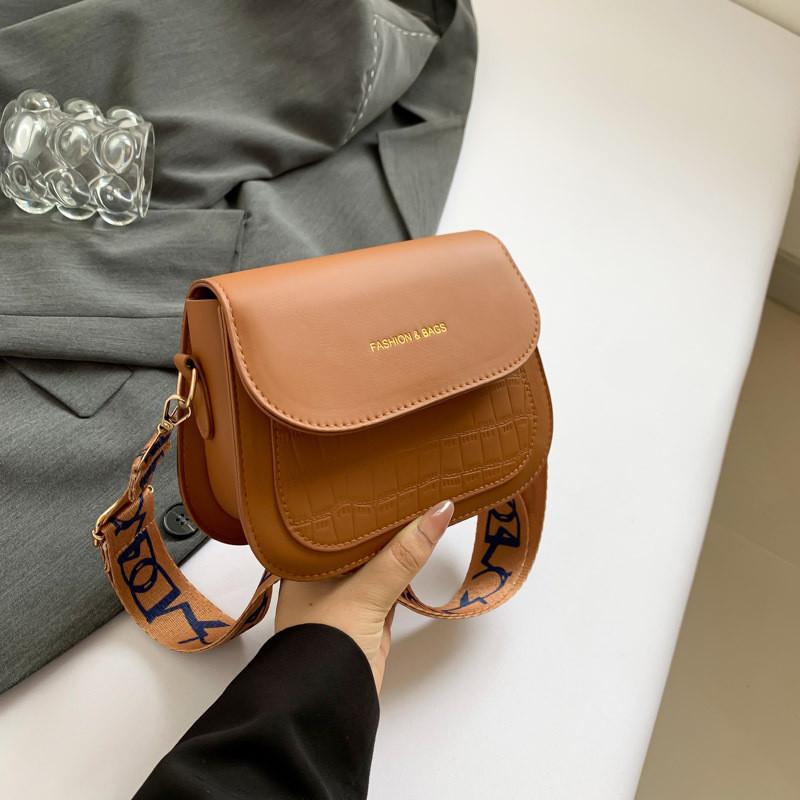Fashionable Vintage Style Pu Shoulder Bag Trendy Street Style Crossbody Bag For Women