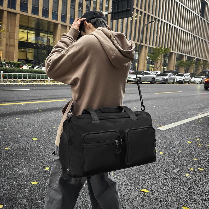 Short Distance Travel Bag Separation Shoes Bags Large Capacity Sports Fitness Bag Dry Wet Separation Men Women Storage Bag Handbag