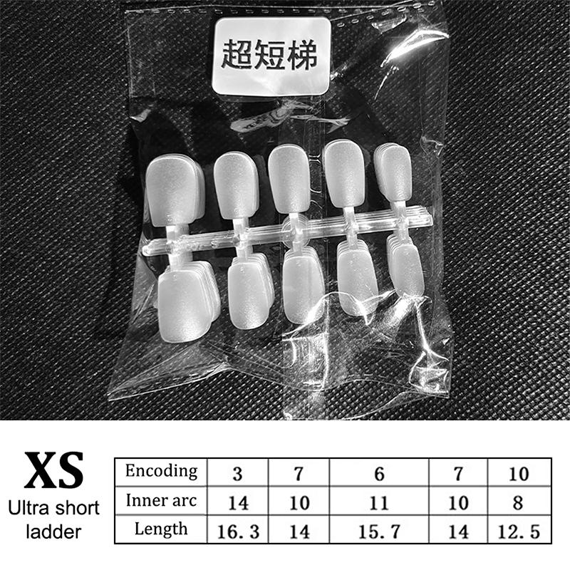 100Pcs Press On Nail Tips Full Cover Ultra-Thin False Nails Patches Gel Nails Extension System Clear Fake Nails Art Accessories
