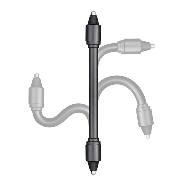 Universal 1/4 Inches Male To Male Flexible Screw Adapters Rod For DSLR Action Cameras Light Stands Phone Mounts