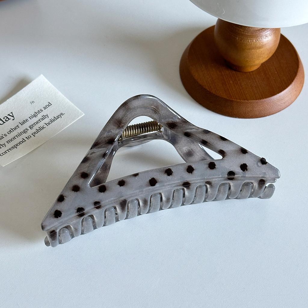 Eleganckie Koreńskie Duże Kropki Spinka do Włosów z Szykowanym Modnym Wzorem Dla Kobiet