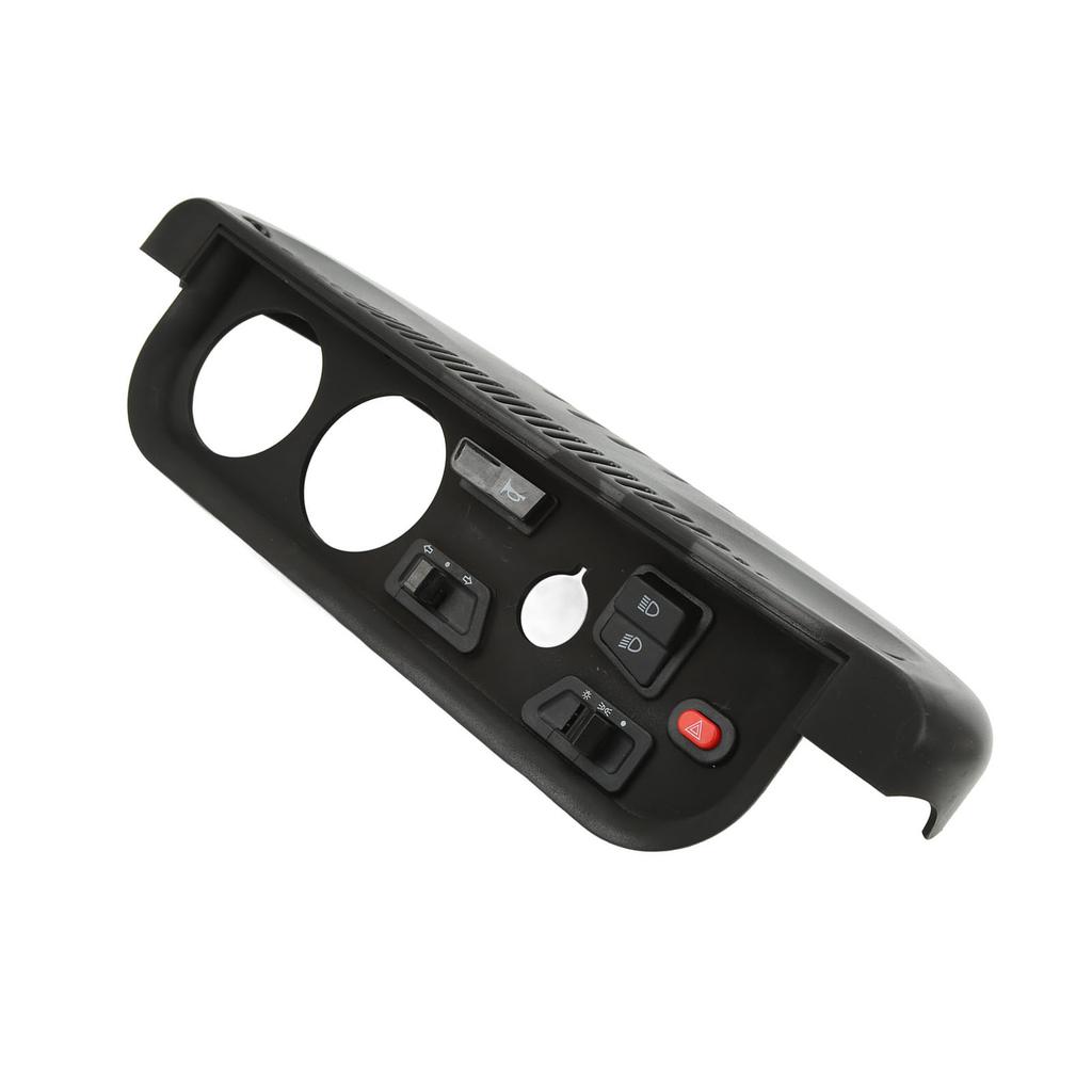 Dashboard Speedometer Cover High Performance Cluster Speedometer Housing Replacement for DIY Kart