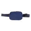 Bolsa de Cintura Feminina Nylon Ajustável Portátil Bolsa de Cintura Feminina Ou Para Caminhada ao Ar Livre Compras Esportes Azul Escuro