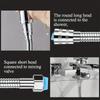 Flexible Stainless Steel Plumbing Hose Shower Head Tube Flexible Bathroom Pipe 1m Bath Accessories