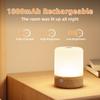 LED Night Light Touch Lamp Table Lights Bedside Lamp Bedroom Lamp with Touch Sensor Portable Desk Lamp Light for Kids Gifts