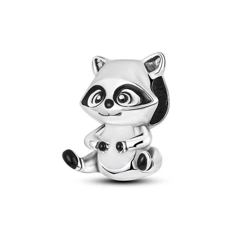 Charm Bead Charms Plata De Ley Dog Owl Rabbit Cute Cat Animal Ideal For Authentic Bracelets Bangle Jewellery Making Bead Charms Accessories