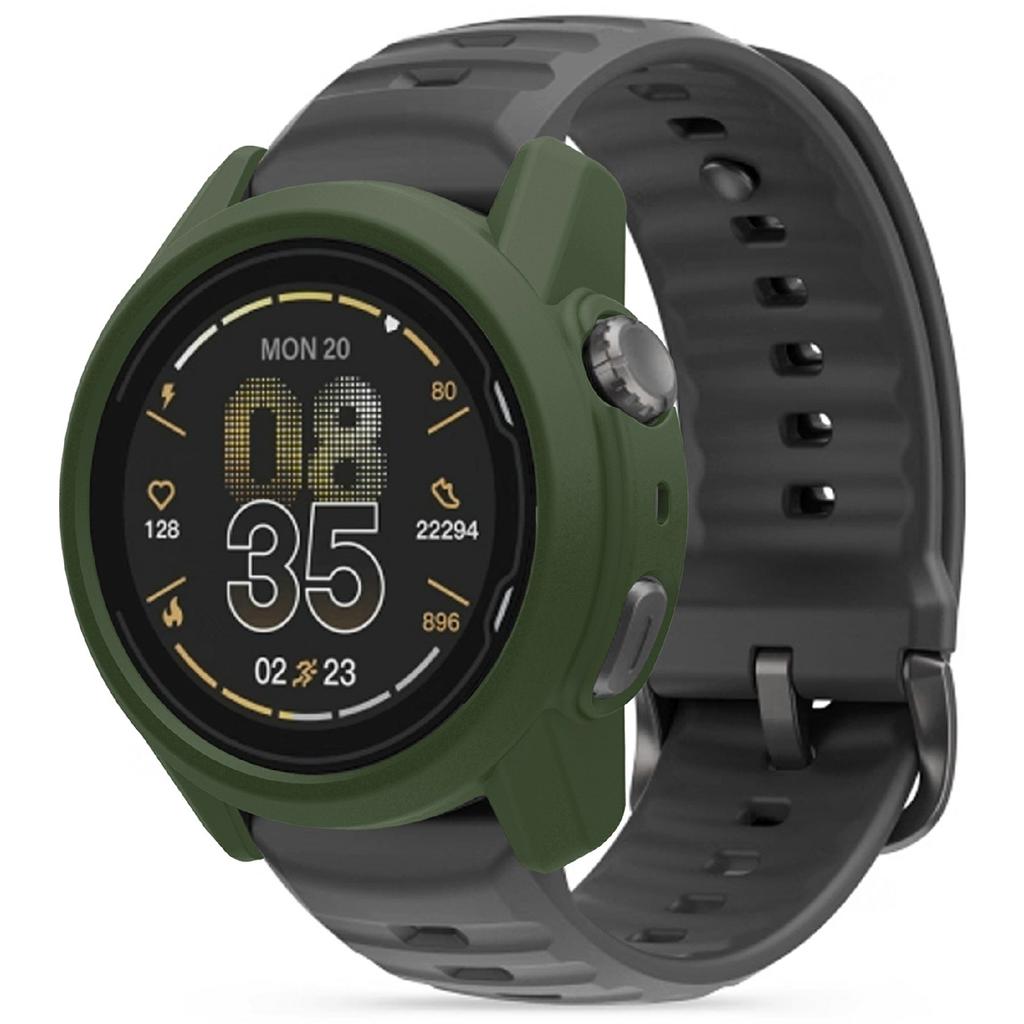 For Coros Apex 4 42mm Watch Case Soft Silicone Hollow Watch Frame Cover