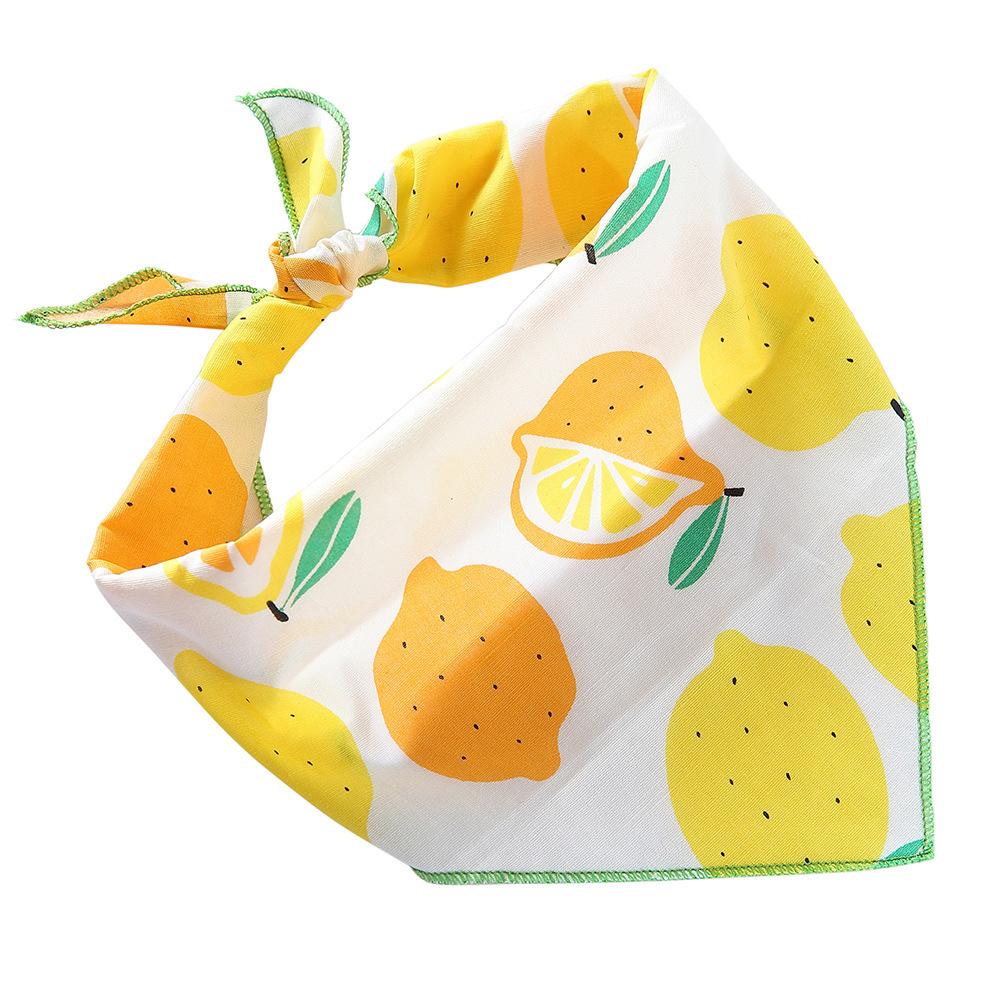 Popular Pet Scarf Triangle Scarf Urban Dog Carnival Husky Satsuma Large Dog Birthday Saliva Scarf